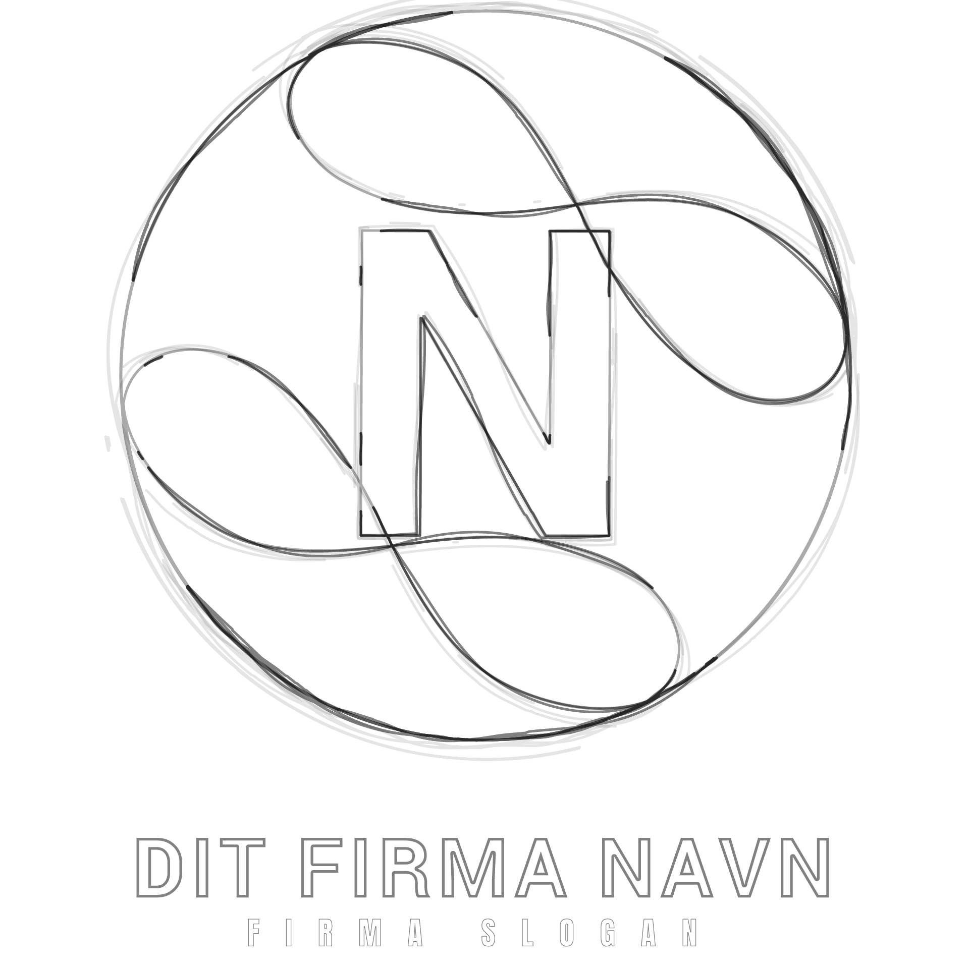 Logo eksempel rough foxpress