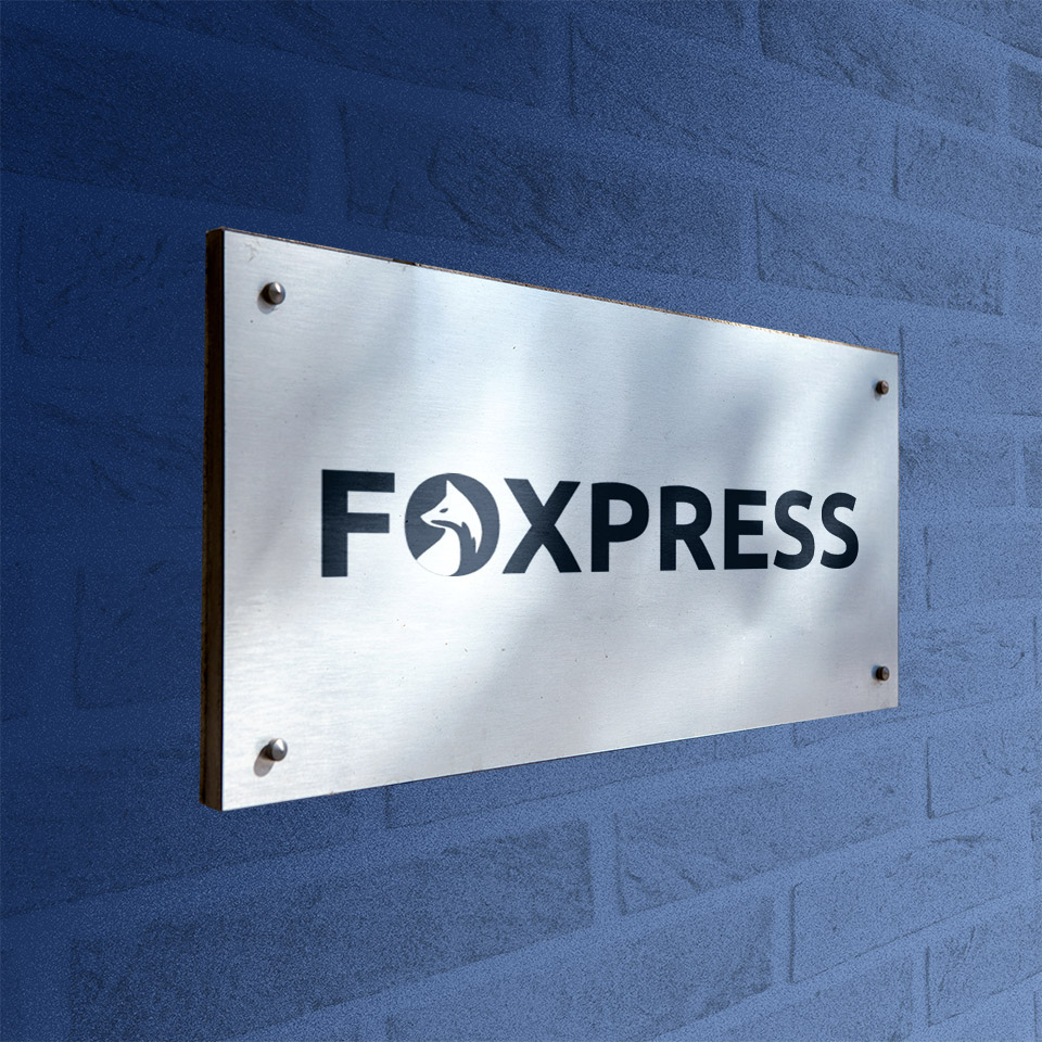 Væg skilte - Professionel tryk, print - Foxpress